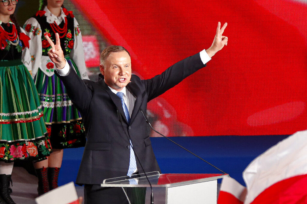 APTOPIX Poland Presidential Election